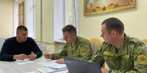 В Могилевской области продолжается отбор призывников в органы пограничной службы