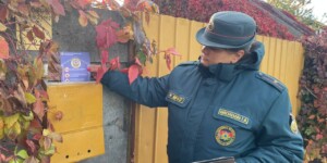 Спасатели Могилевского района проводят сезонные рейды в жилом секторе
