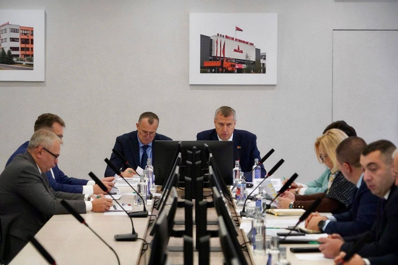 В Осиповичах обсудили работу промышленного комплекса Могилевской области за девять месяцев